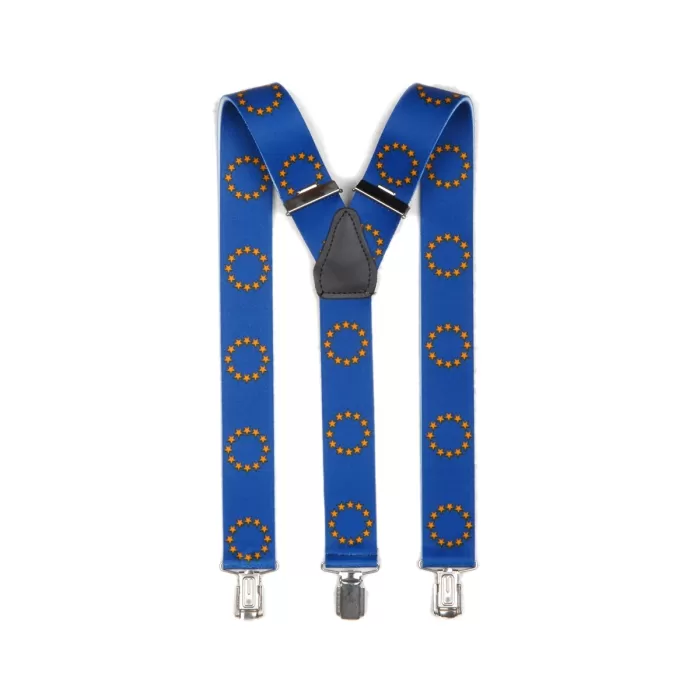 Blöchl Hosenträger Europa in Y-Form mit drei Clips