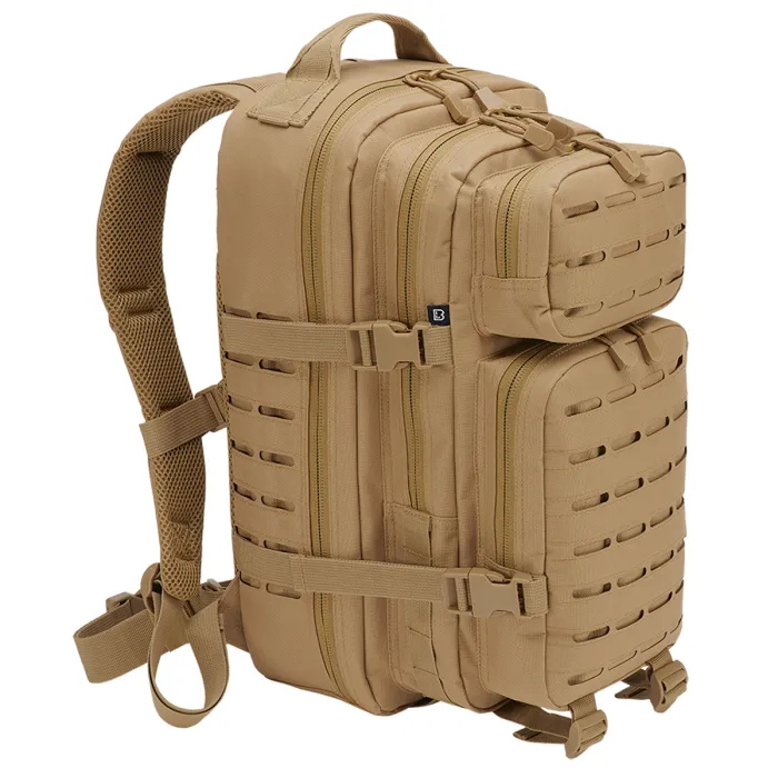 Brandit US Rucksack Cooper LASERCUT - Medium - 25 Liter - Camel (Beige)