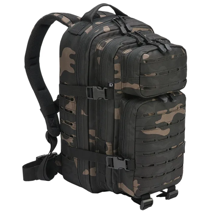 Brandit US Rucksack Cooper LASERCUT - Medium - 25 Liter - Dark Camouflage