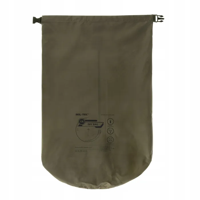 Dry Bag - 13 Liter - Oliv