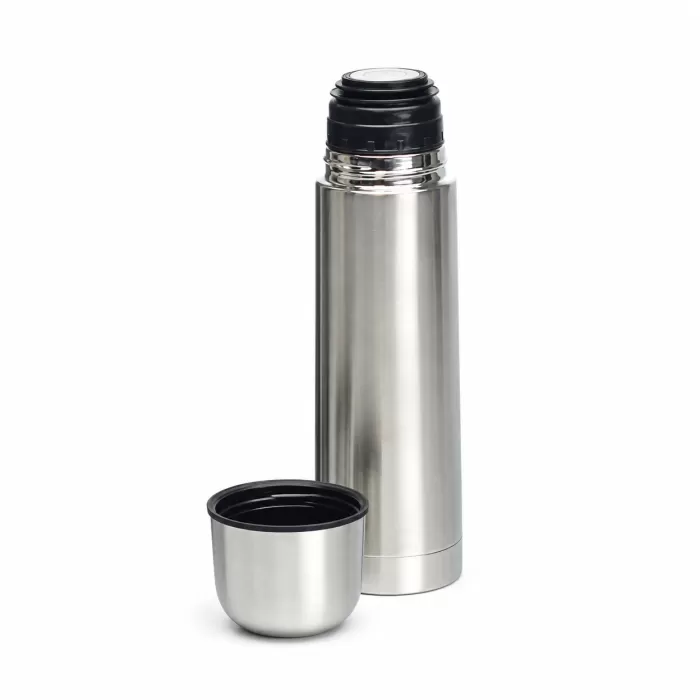 Edelstahl-Thermosflasche 500 ml mit Trinkbecher