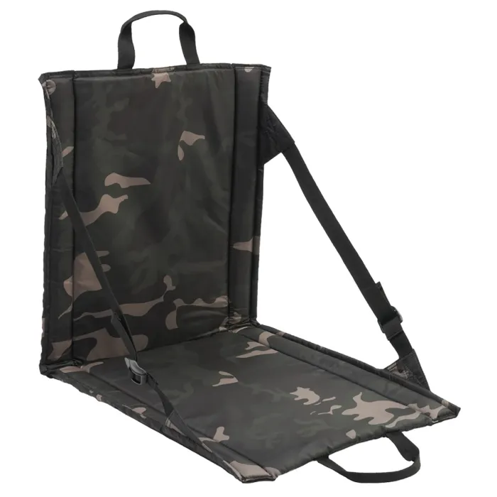 Faltsitz mit Tragegriff + Netztasche für 2 Getränkeflaschen - Dark Camo