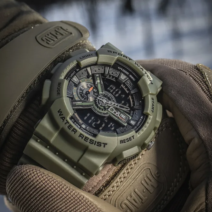 M-Tac® Uhr Sport Oliv