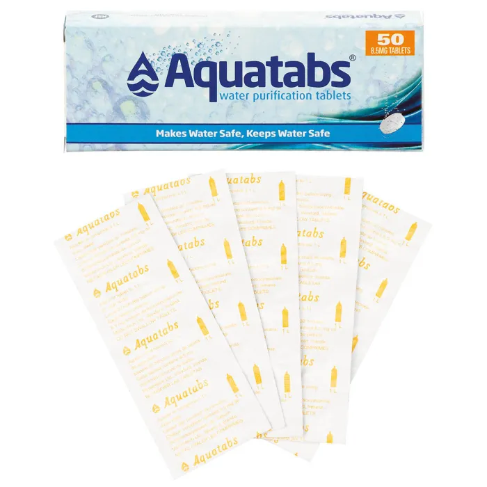 Medentech® Aquatabs® 50 Tabletten zur Wasserdesinfektion
