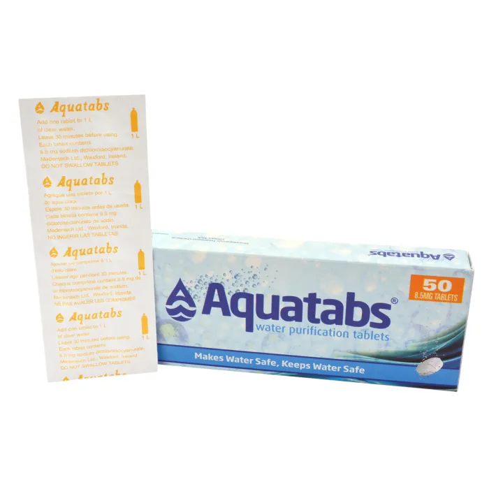 Medentech® Aquatabs® 50 Tabletten zur Wasserdesinfektion