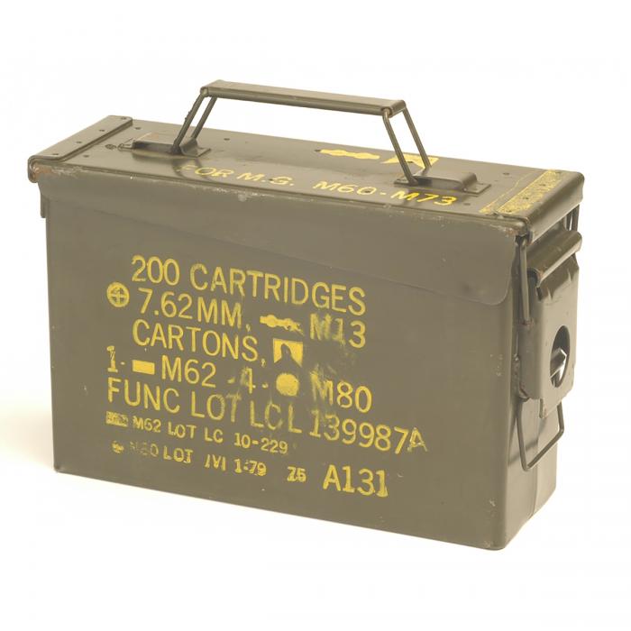 US Militär Kiste Munitionskiste Munitions Koffer Kunststoff 34x19,5x14 oliv