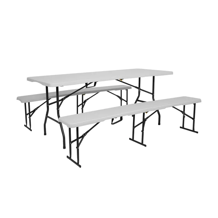 NC1618 Campingtisch Nils Camp in Weiss