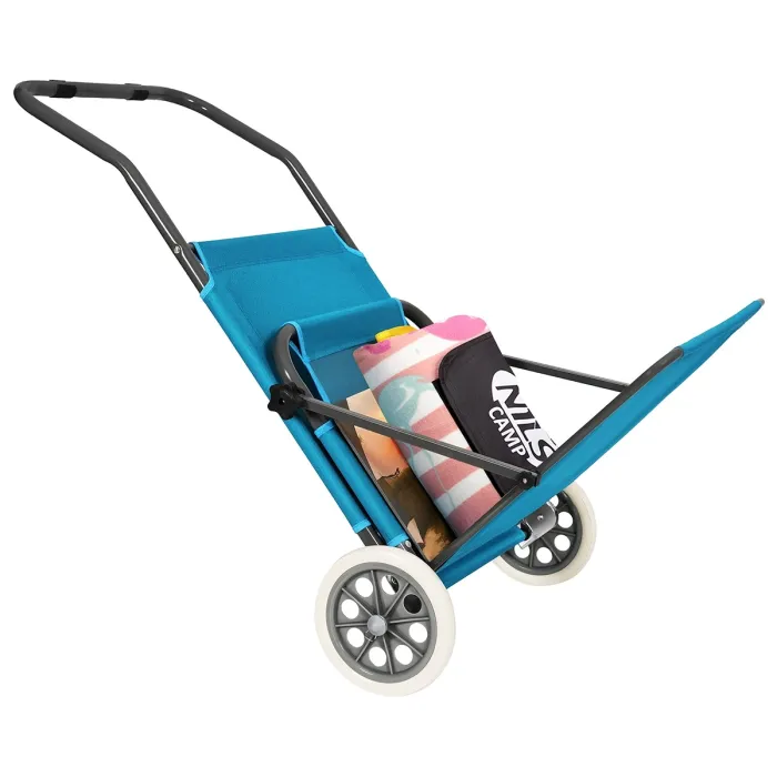 NC3307 Liegestuhl in Blau Größe 148x52x57cm