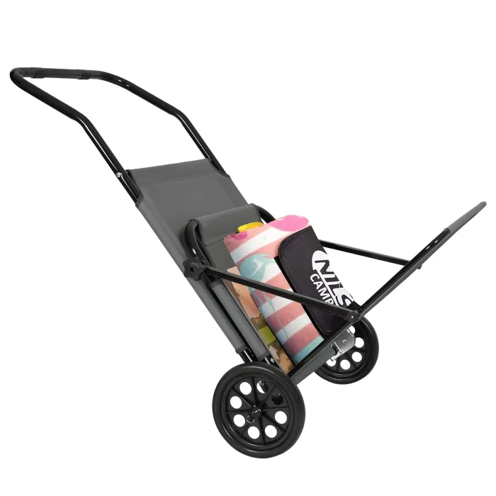 NC3307 Liegestuhl in Grau Größe 148x52x57cm