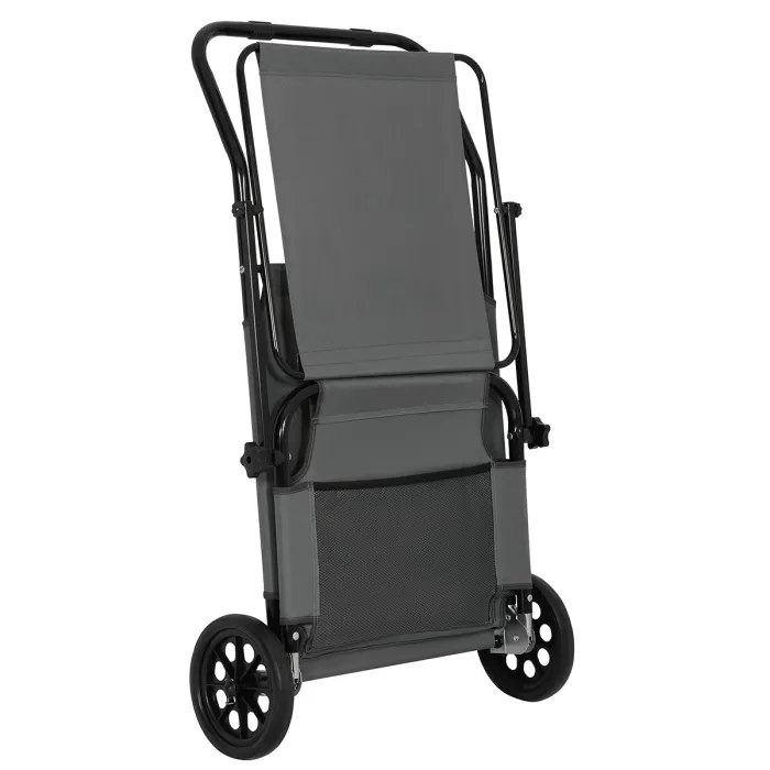 NC3307 Liegestuhl in Grau Größe 148x52x57cm