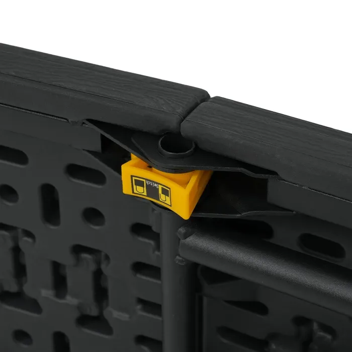 NC3404 Klappbare Gartenbank 183cm in Anthrazit