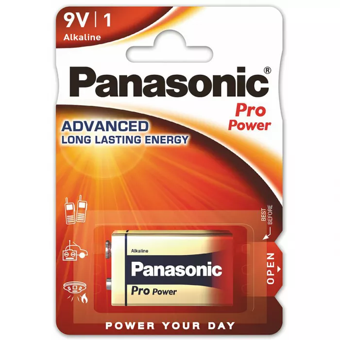 PANASONIC 9 Volt Block Batterie