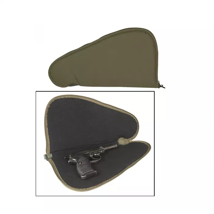 Pistolentasche / Pistol Case, abschließbar, Large (40cm), Oliv