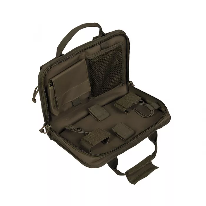 Tactical Pistolentasche / Pistol Case, abschliessbar, Small (34cm), Oliv