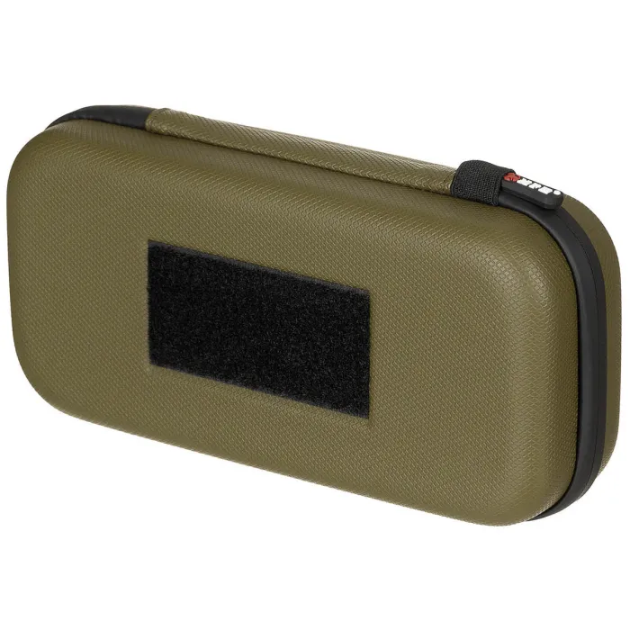 Tasche Hartschale, Groß, mit Klettschlaufen, Oliv