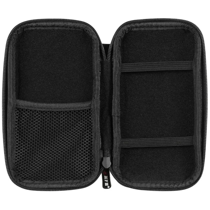 Tasche Hartschale, klein, mit Klettschlaufen, Oliv