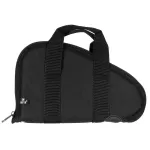Pistolentasche mit Tragegriffen, abschließbar, Small (30cm), Schwarz