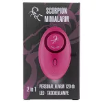 Scorpion Personalalarm 120 db Pink
