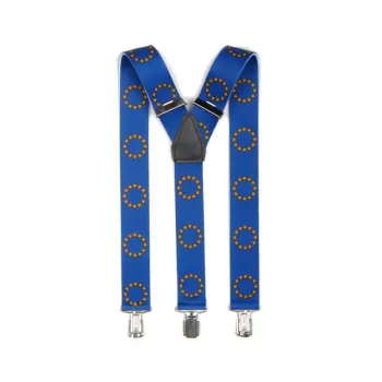 Blöchl Hosenträger Europa in Y-Form mit drei Clips