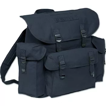 Brandit BW Rucksack / Packtasche mit 3 Außentaschen - 40 Liter - Schwarz
