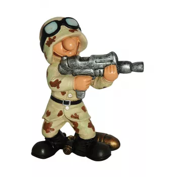 Mini-Soldat 15cm aus Polyresin m...