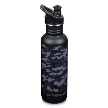 Klean Kanteen Trinkflasche tarn - einwandig - ca. 800 ml - Dark Camouflage