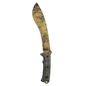 Machete mit Stahlklinge, Jungle-Tarn-Griff aus ABS-Kunststoff und Nylonscheide