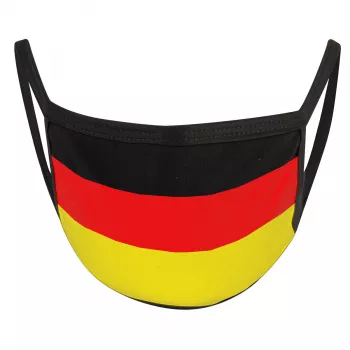 Mund-Nase-Abdeckung / Community Maske - Deutschland Flagge (Streifen)