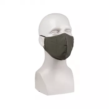 Mund-Nase-Abdeckung / Community Maske - Wide Shape - Oliv