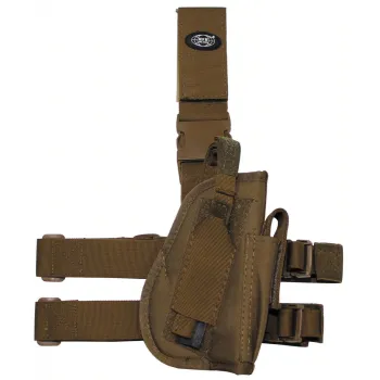 Pistolen Beinholster für Kurzwaffe - Rechtshänder - Coyote Tan (Beige)