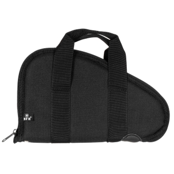 Pistolentasche mit Tragegriffen, abschließbar, Small (30cm), Schwarz