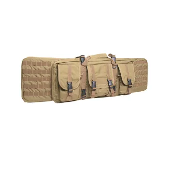 Gewehrtasche / Rifle Case "Large" - für Langwaffen bis 100cm, abschließbar, Coyote (Beige)