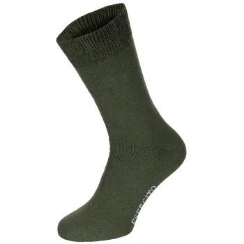 Socken, "Esercito", oliv, halblang, 3er Pack (39-42)