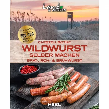 Leckere Wurst aus Wildfleisch he...